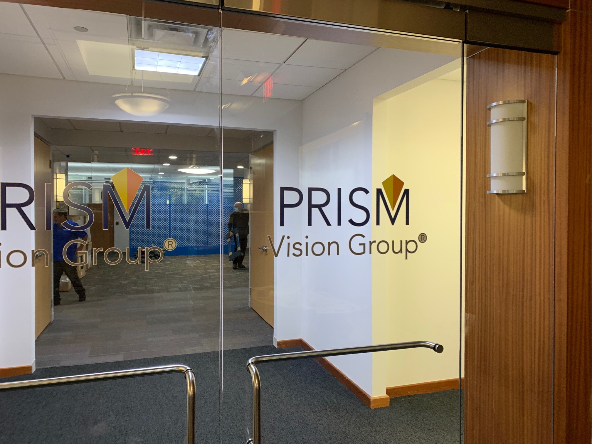 The Prism Vision Group Adds Corporate Signage in New Providence NJ!